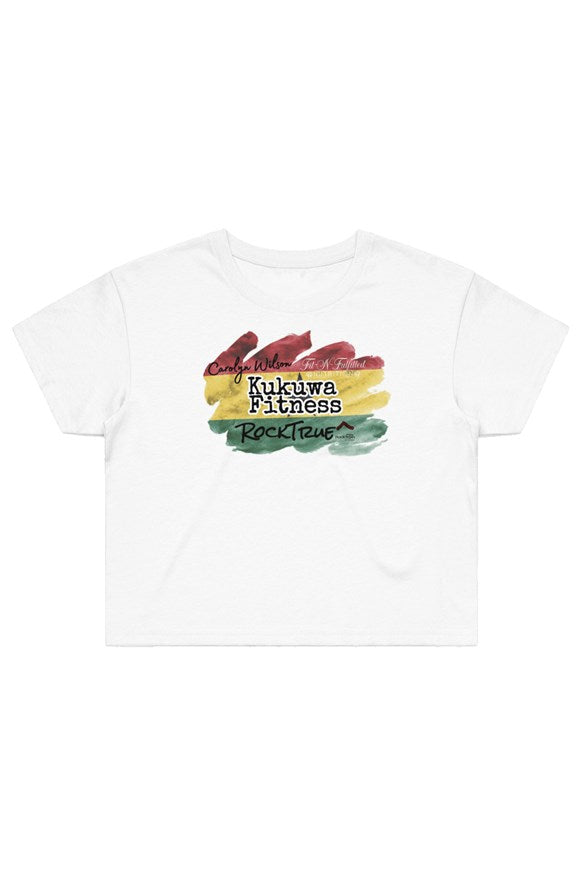 Kukuwa RockTrue^ Street Crop Tee