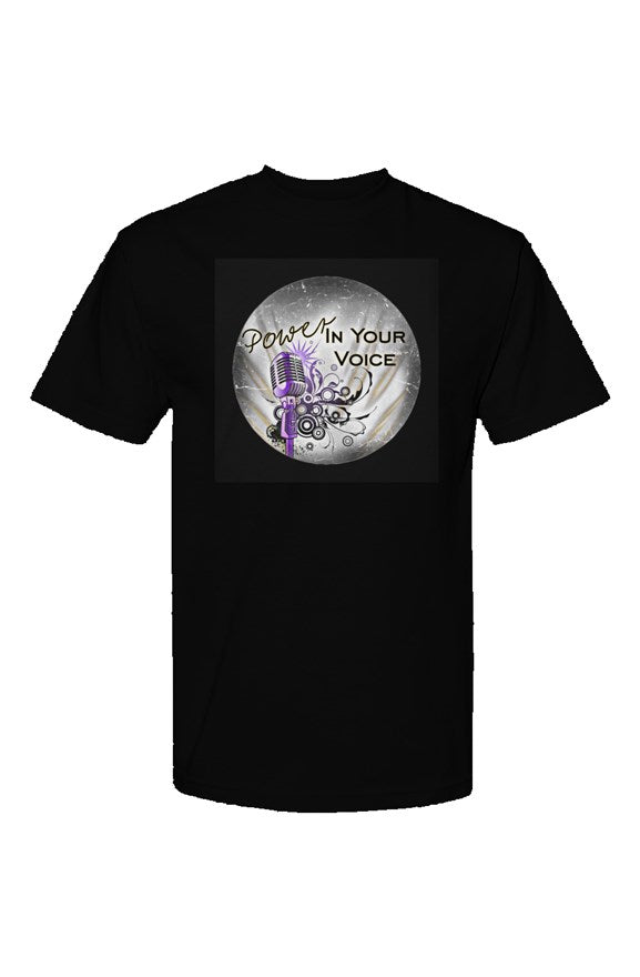 Power In Your Voice Logo Tee